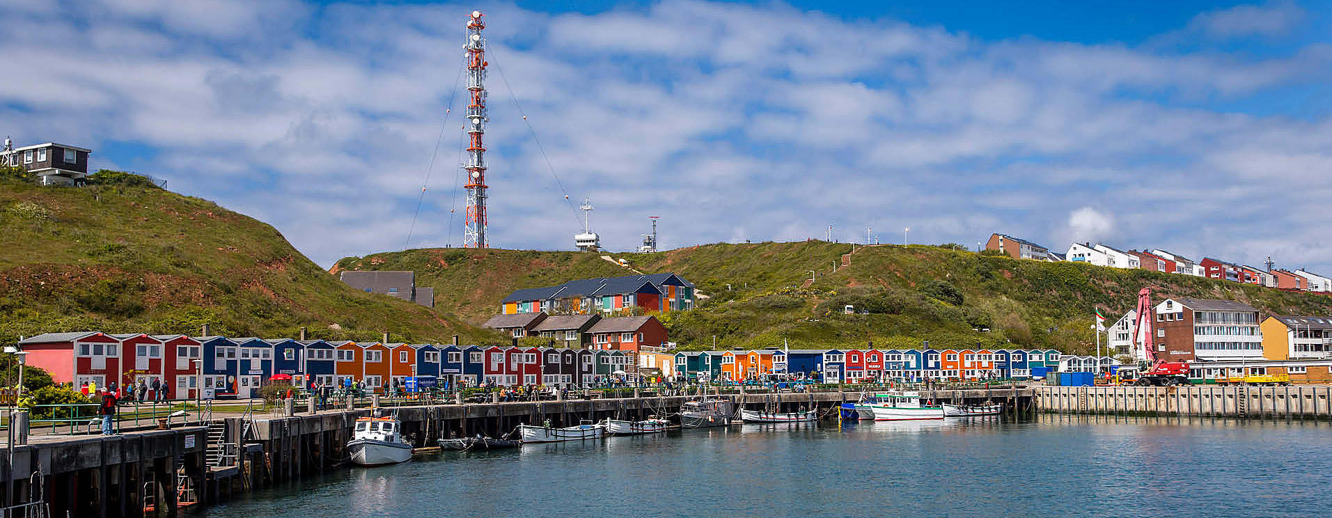 Hummerbuden auf Helgoland