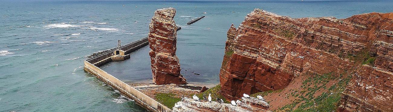 Heligoland's landmark "Lange Anna"