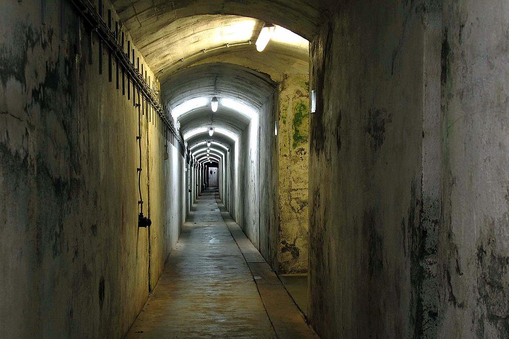 Die Helgoländer Bunkeranlage.
