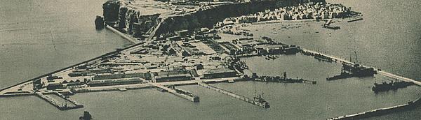 aerial view - historical heligoland