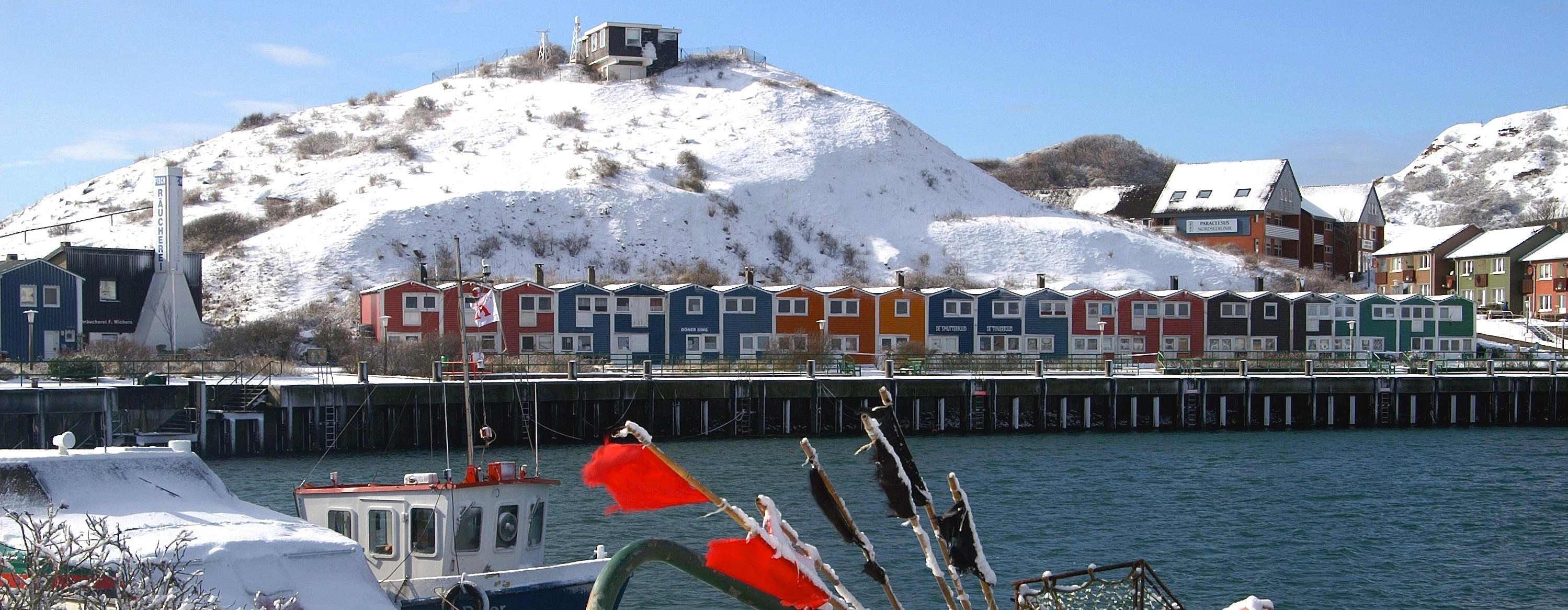 Helgoland im Winter