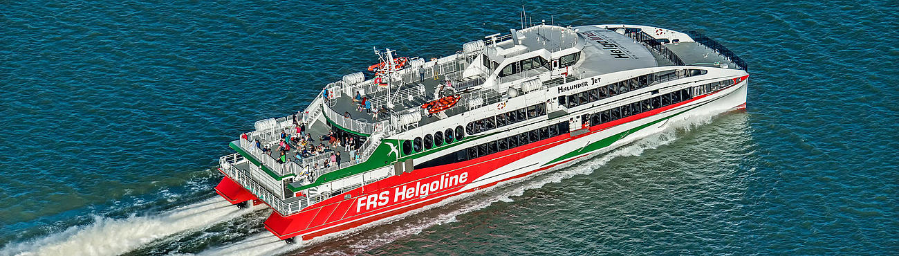 Hamburg - Helgoland | Fahrplan nach Helgoland | FRS Helgoline