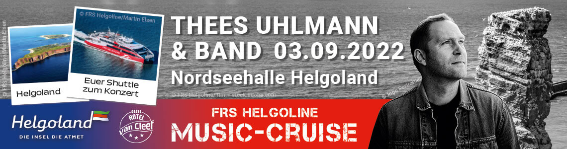 Thees Uhlmann vor Steilküste